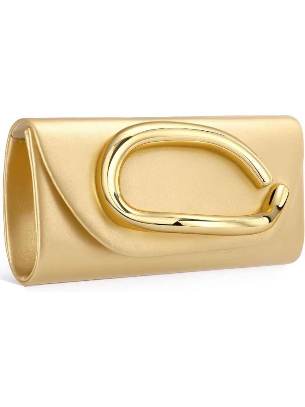 Chic Evening Clutch Bag for Women | Formal Handbag with Handle & Detachable